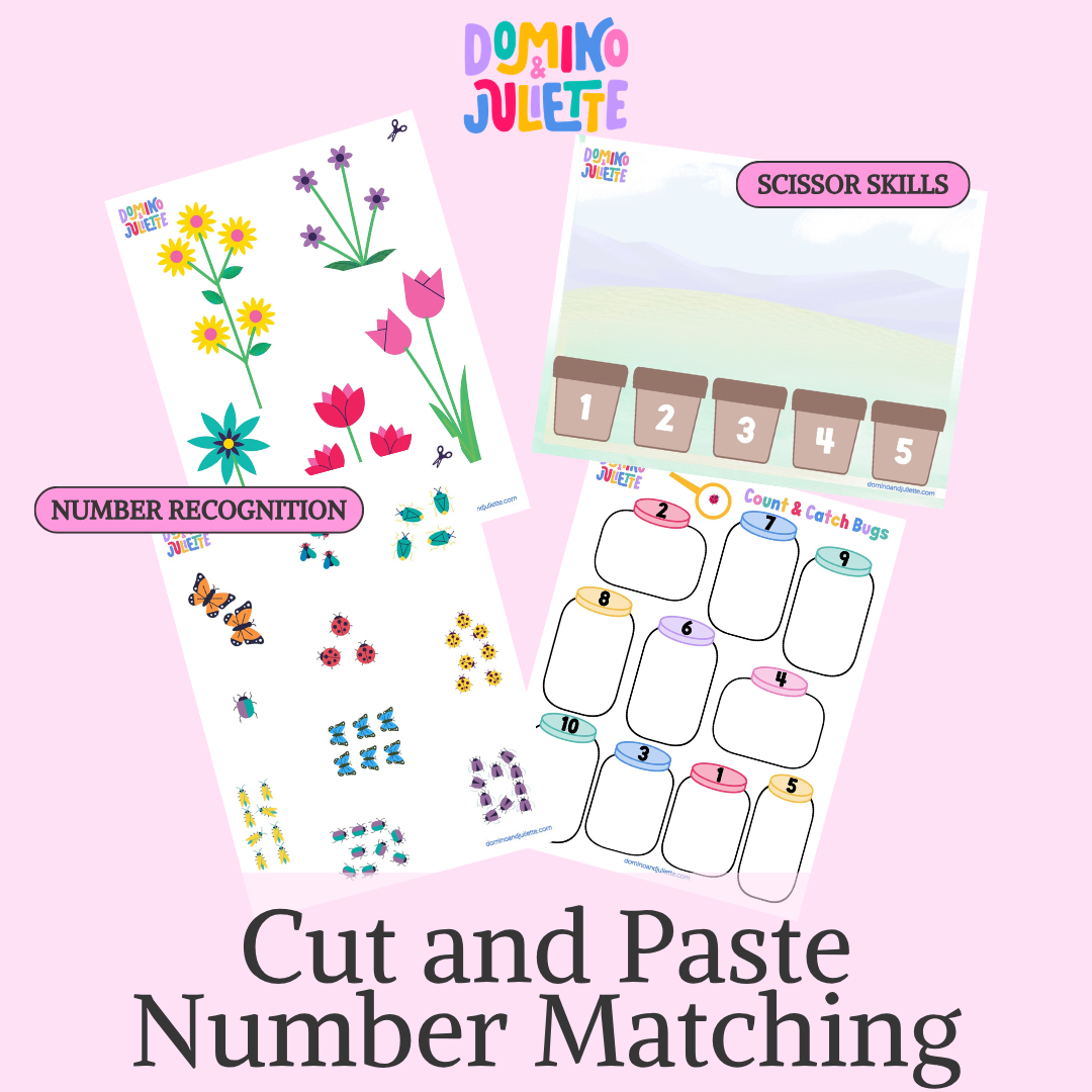 Spring Toddler Printable Learning Workbook