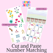 Spring Toddler Printable Learning Workbook