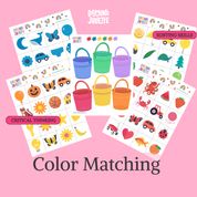 Colors & Shapes Printable Learning Workbook