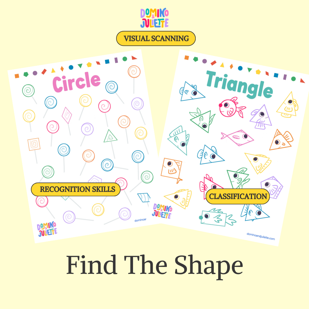Colors & Shapes Printable Learning Workbook
