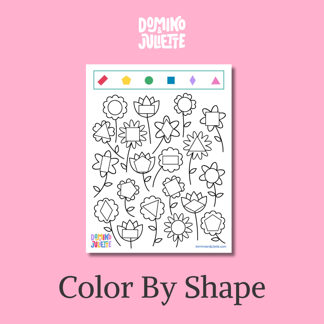 Spring Toddler Printable Learning Workbook
