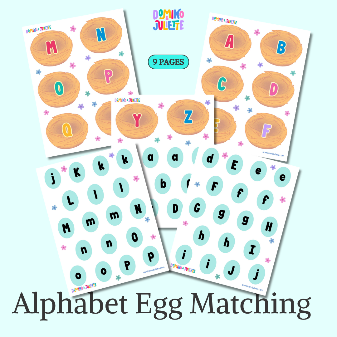 Spring Alphabet Printable Workbook