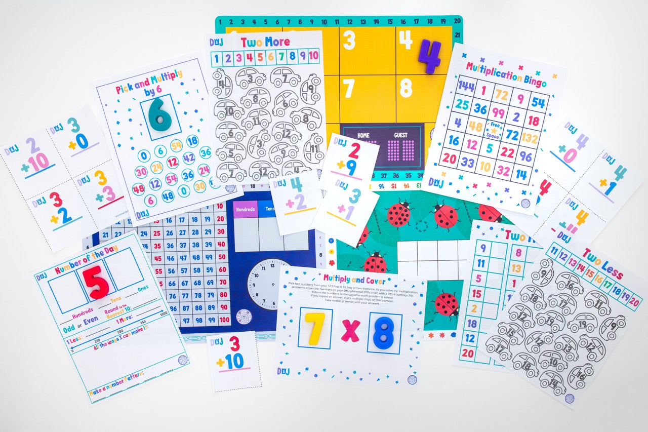 The Math Minds Discovery Kit | Domino & Juliette