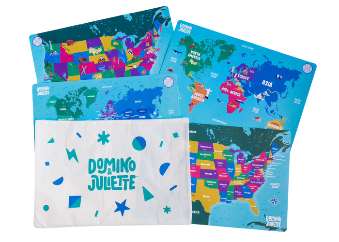 D&J Geography 4-pack