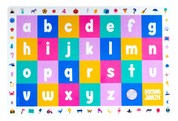 Uppercase & Lowercase Placemat