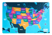 USA Geography Placemat