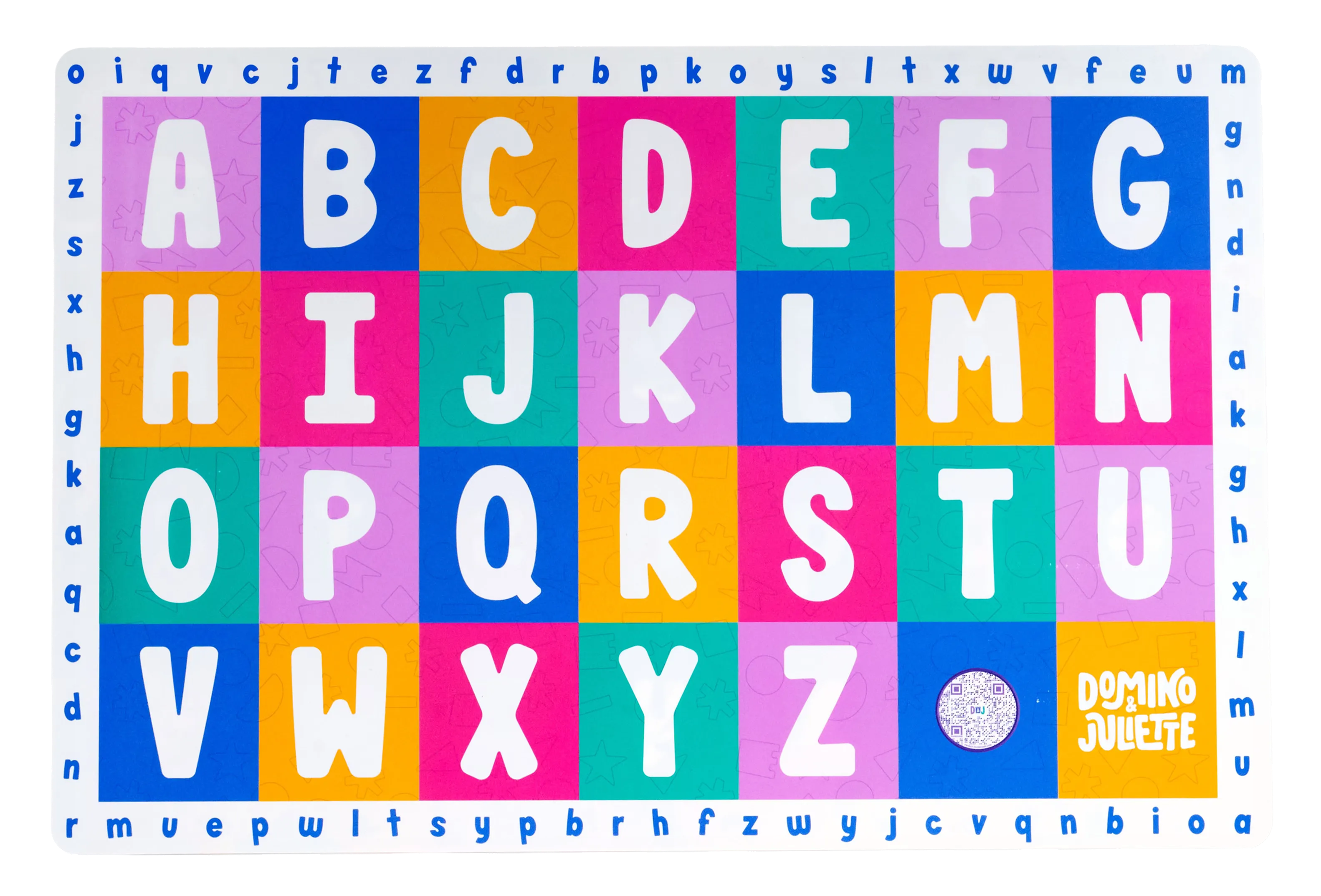Uppercase & Lowercase Placemat