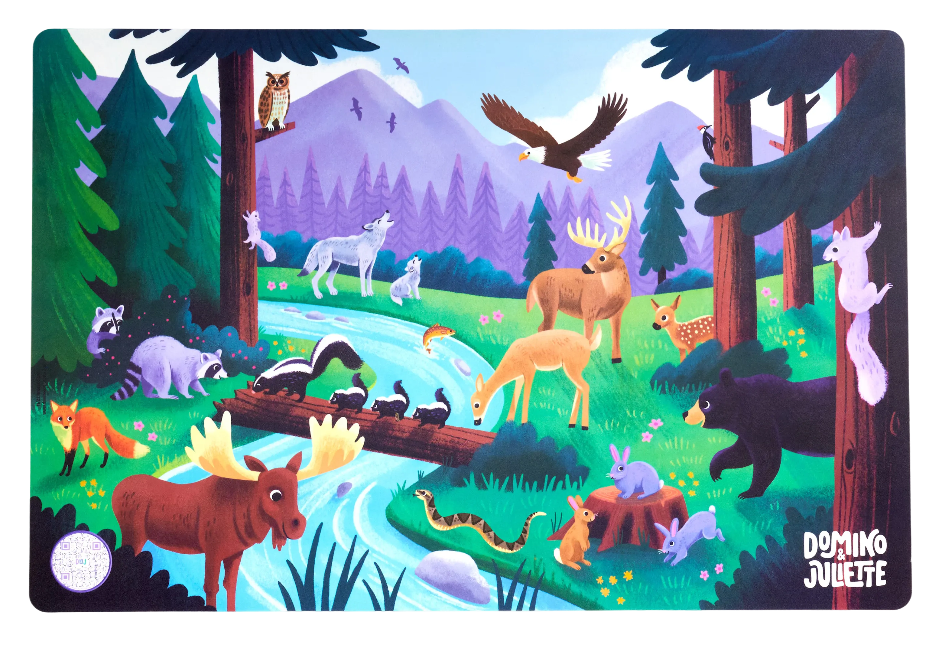 Walk Woods Placemat