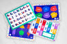 4-Pack Toddler Placemat Bundle, ABC Placemat, 123 Placemat, Colors Placemat, Shapes Placemat, activities for 2 year olds, developmental activities for 2 year olds, fun activities for kindergartners, indoor activities for 2 year olds, educational activities for 2 year olds, activities for two year olds, fun activities for 2 year olds, home activities 2 year olds