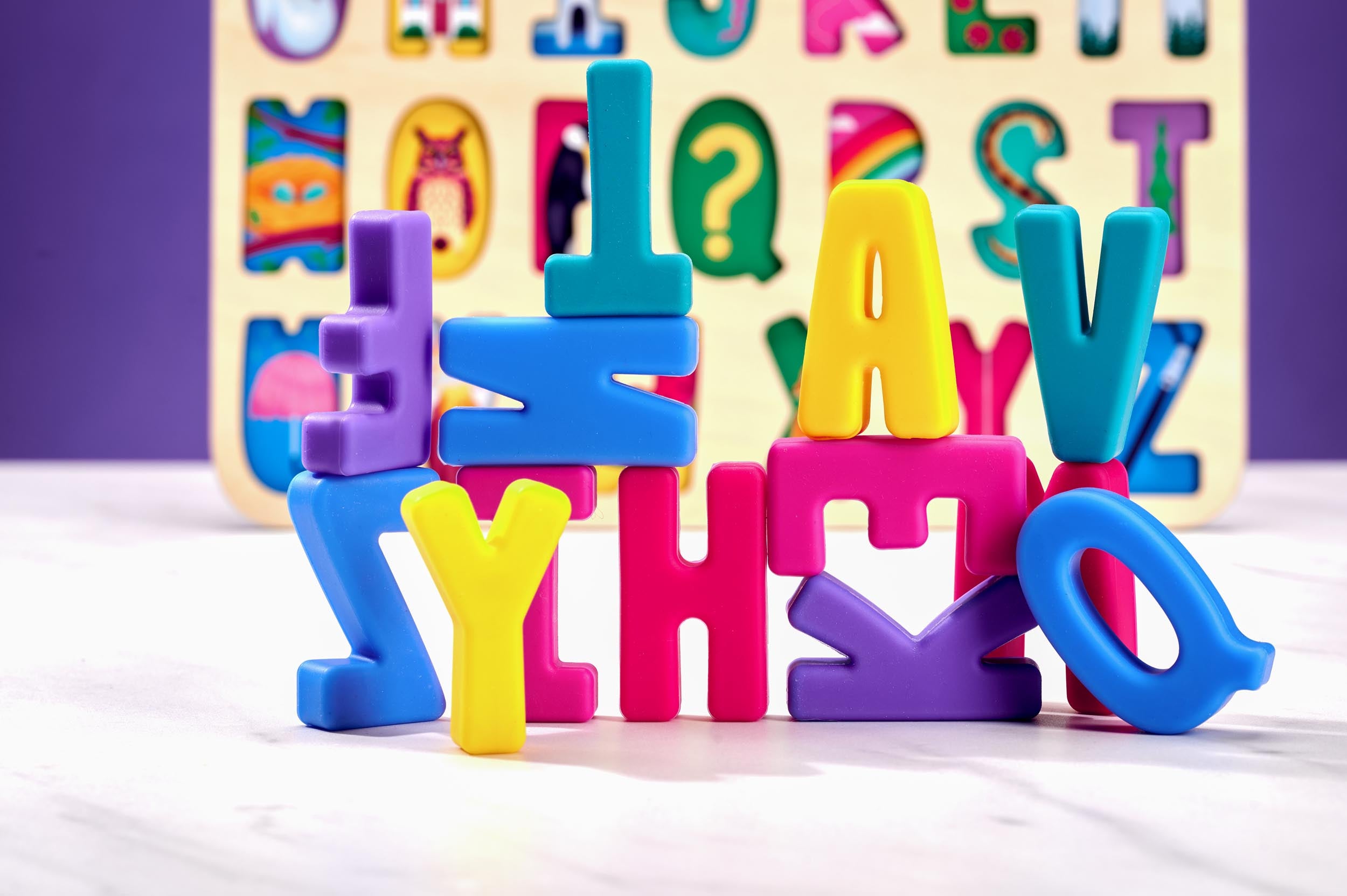 Wooden Alphabet Puzzle Board, ABC Find and Fit puzzle, large puzzle pieces for babies, silicone puzzle pieces, waterproof puzzle pieces, Puzzle for preschoolers, 2 year old puzzles, 3 year old puzzles, puzzles for classrooms and playrooms, ABC Puzzle Board, Alphabet Puzzle Board, Puzzle Board, Kids Puzzle Board, Toddler Puzzle Board, Kindergarten Puzzle Board, Puzzle for children with autism, Puzzle for Children with sensory needs