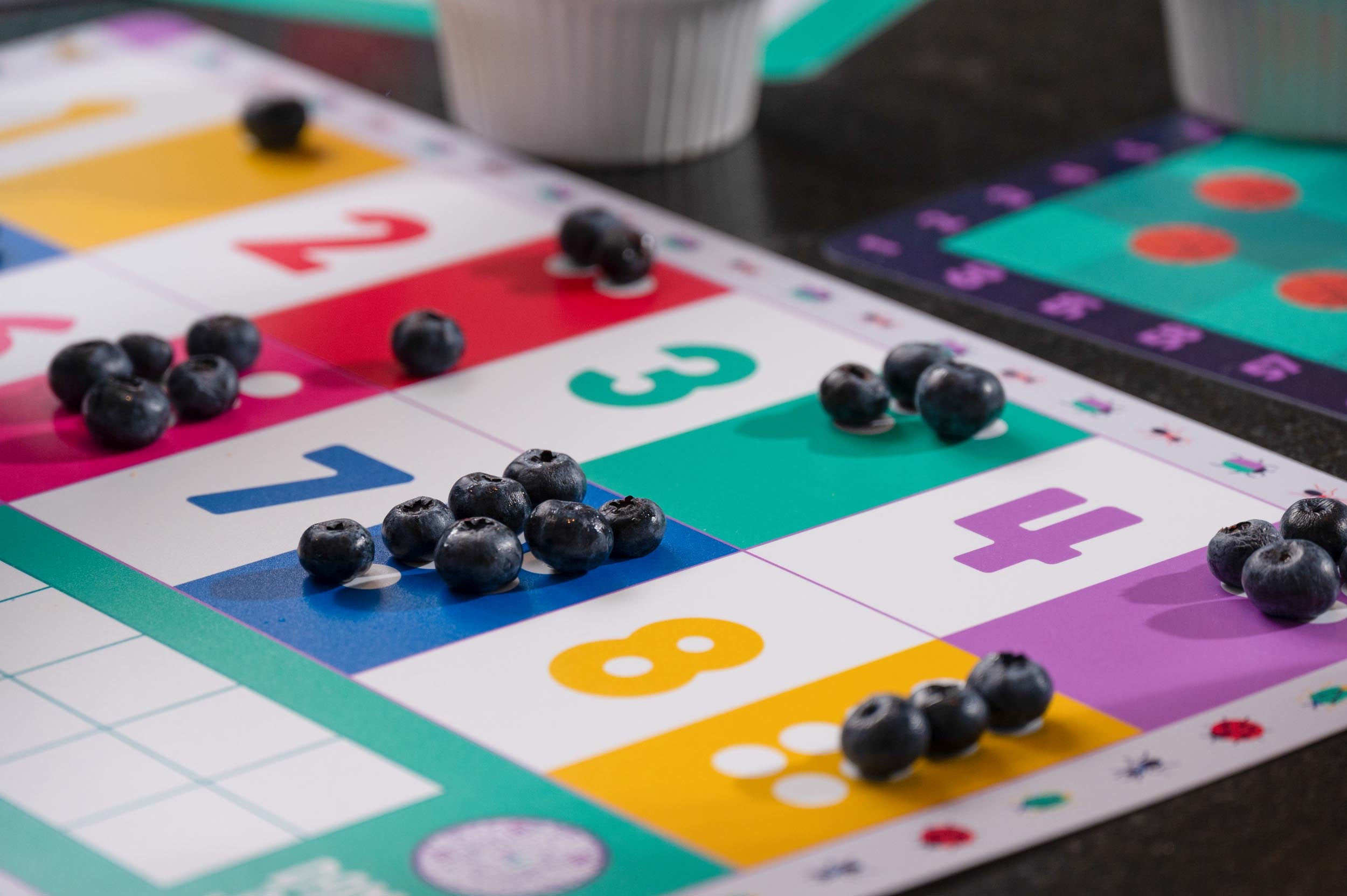 Numbers Placemat, Numbers Placemats, Number Placemat, Number Placemats, Kid plays with Numbers Placemat, Developing Early Math Skills with Numbers Placemat, Counting Placemat for Kids, Toddler playing with Placemat