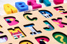 Wooden Alphabet Puzzle Board, ABC Find and Fit puzzle, large puzzle pieces for babies, silicone puzzle pieces, waterproof puzzle pieces, Puzzle for preschoolers, 2 year old puzzles, 3 year old puzzles, puzzles for classrooms and playrooms, ABC Puzzle Board, Alphabet Puzzle Board, Puzzle Board, Kids Puzzle Board, Toddler Puzzle Board, Kindergarten Puzzle Board, Puzzle for children with autism, Puzzle for Children with sensory needs