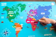 World Placemat, World Placemats, World Geography Placemat, World Geography Placemats, World Geography Placemat for Kids, Geography Placemat, Geography Placemats