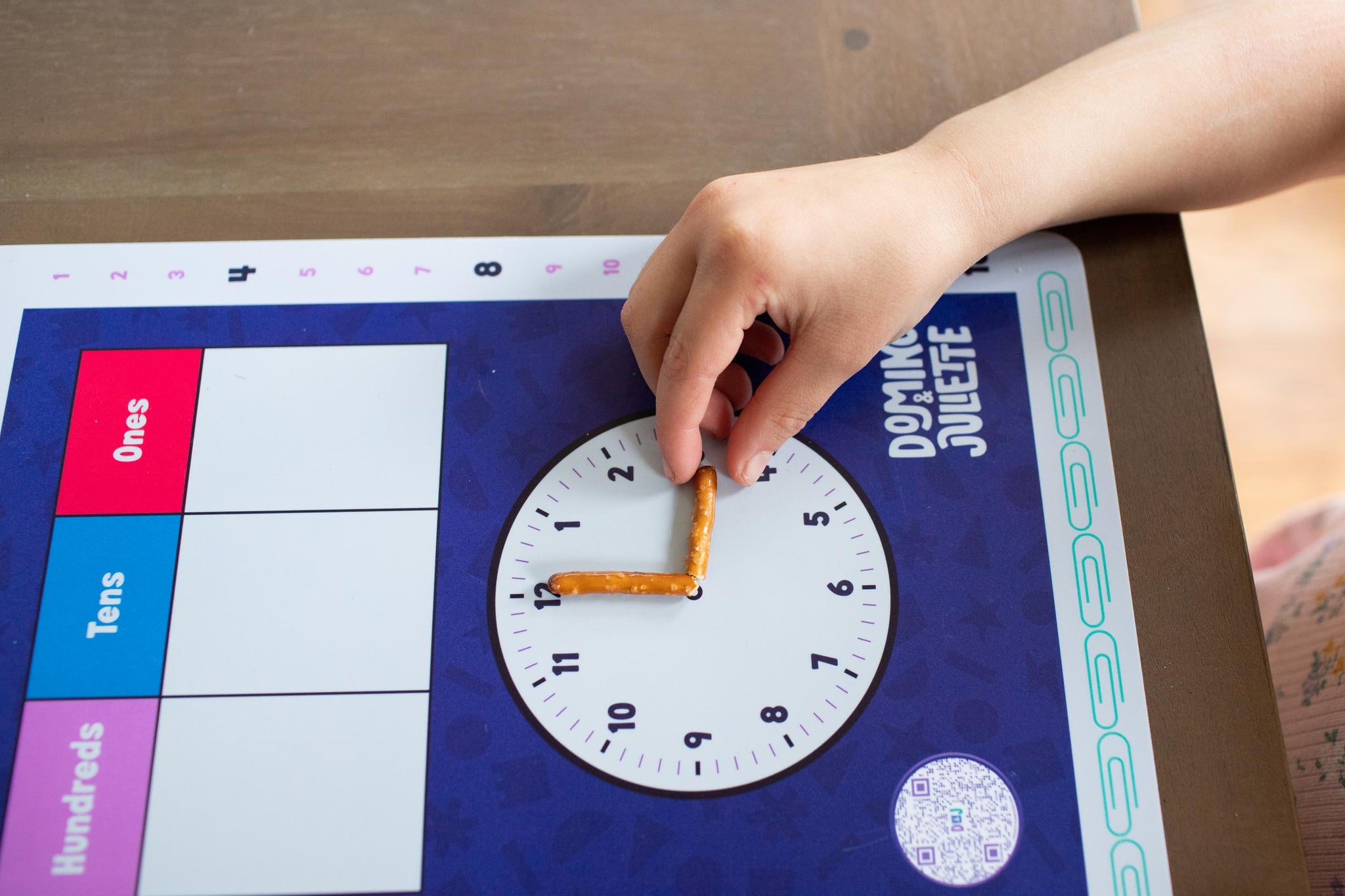 Math Placemat Math Basics 2 Placemat (1st–3rd Grade) | Domino & Juliette