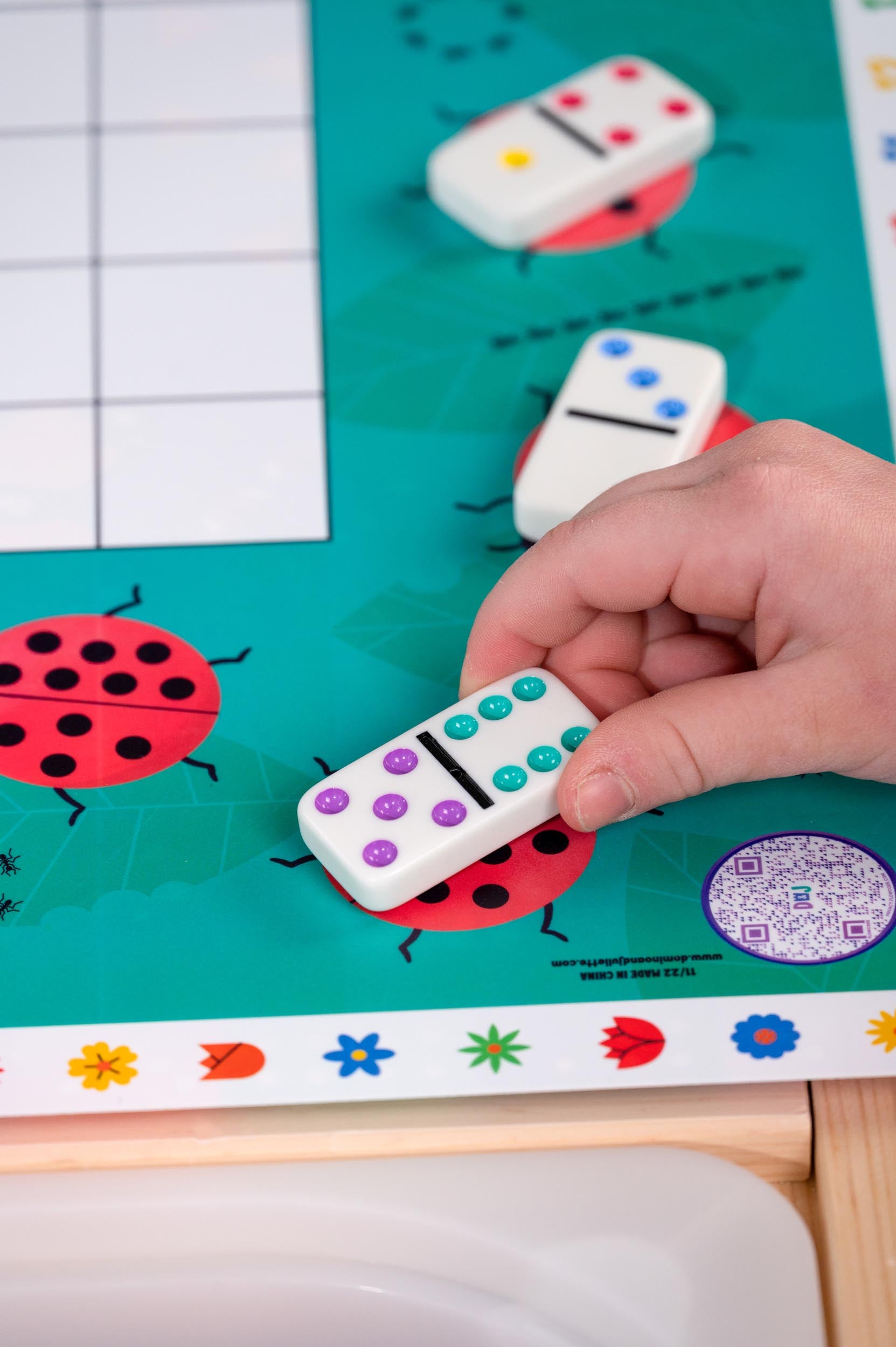 Dominos Game, Dominos Set, Dominoes Game, Dominoes Set, Dominoes for Kids, Dominoes for 3 year old, Dominoes for 4 year old, Dominoes for 5 year old, Educational Double-Six Dominos for Kids, Domino and Juliette, Learning Through Play, Hand-Eye Coordination, Fine Motor Skills, Number Sense, Educational Toys for Kids, Learning Toys for Kids, Toys for 7-Year-Olds, Smart Toys for 7-Year-Olds, STEM Toys, STEM Learning, Kindergarten STEM Activities, Best STEM Gifts, Math Programs for Homeschoolers