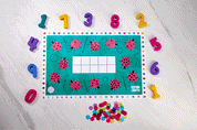 Rainbow Bingo Chips, Bingo Chips, Bingo Chip, Kids Bingo, Kids Bingo Chips, Bingo Chips for Kids, Bingo Chip Games, Educational Toys, Learning Tools, Fine Motor Skills, Color Recognition, Counting, Sorting, Kindergartner plays with Bingo chips, Kindergarten toys for the classroom, kindergartners learning to count and sort with bingo chips